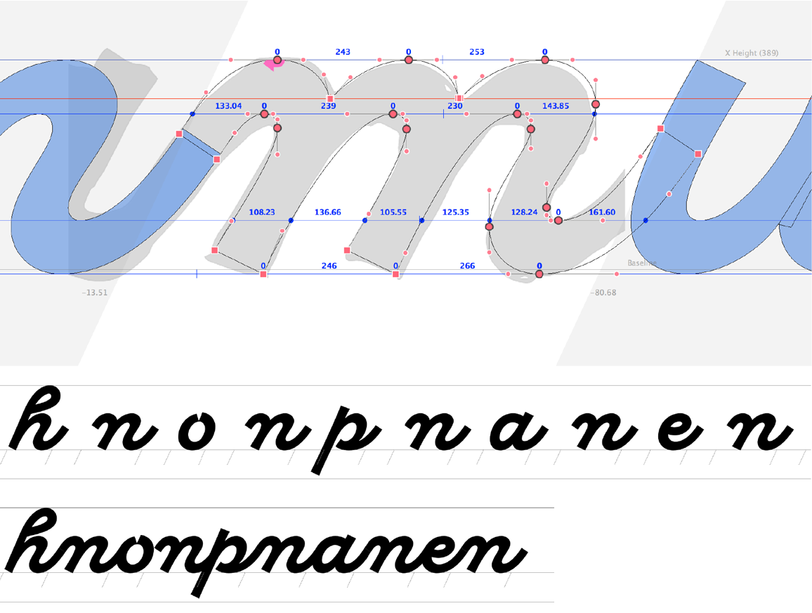 di mare font design type design lettering