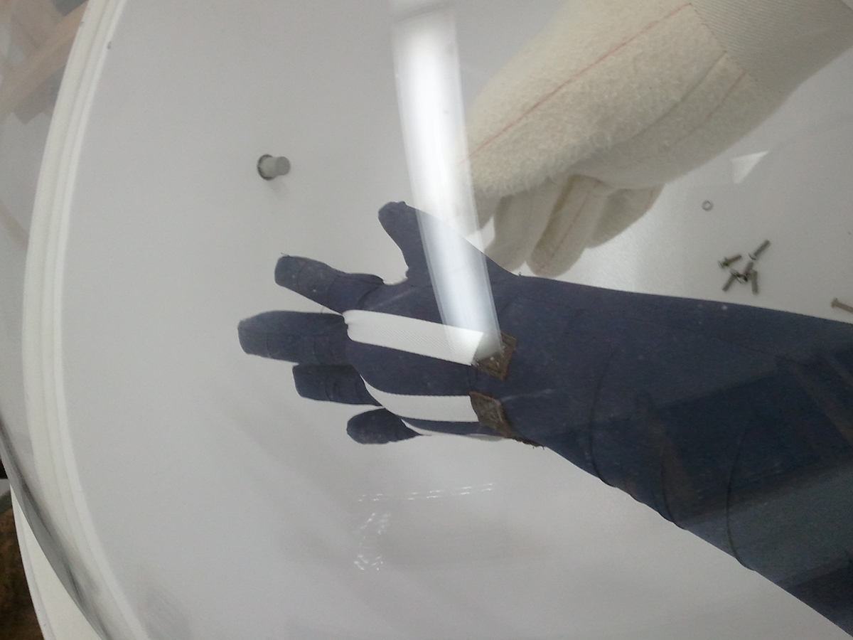 Space  Glove  nasa  RISD  michael  Lye astronaut Carbon Fiber