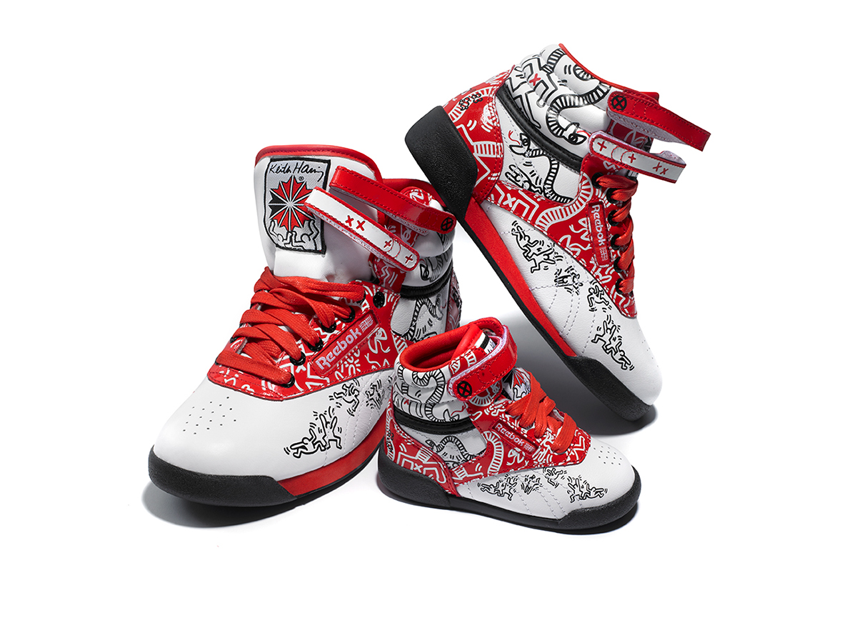 footwear Keith Haring art soft goods