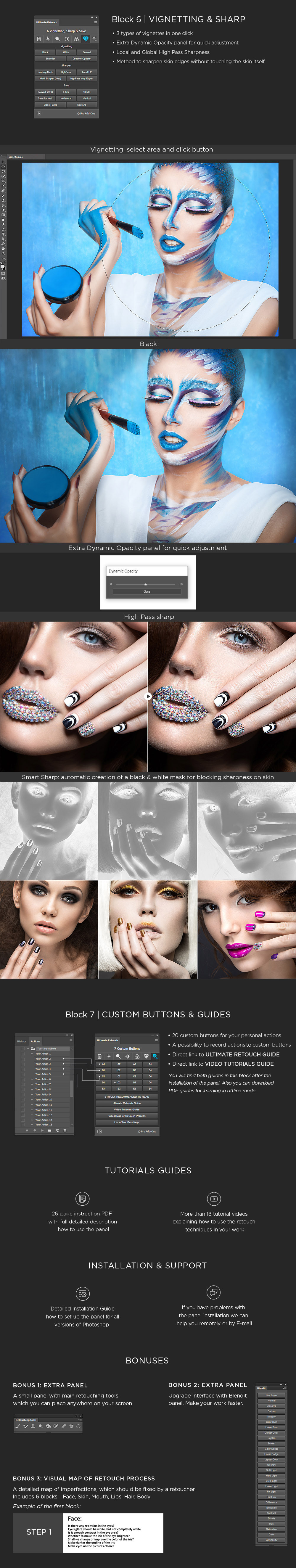 retouch retouching  retouch panel frequensy separation Digital Make Up lightroom presets photoshop actions retouch presets beauty retouch Photoshop Panel