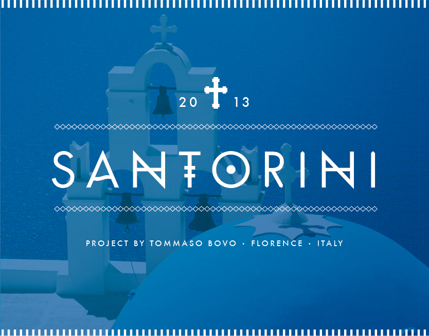type santorini Classic tommaso bovo bovo lettering MyFonts Typeface font