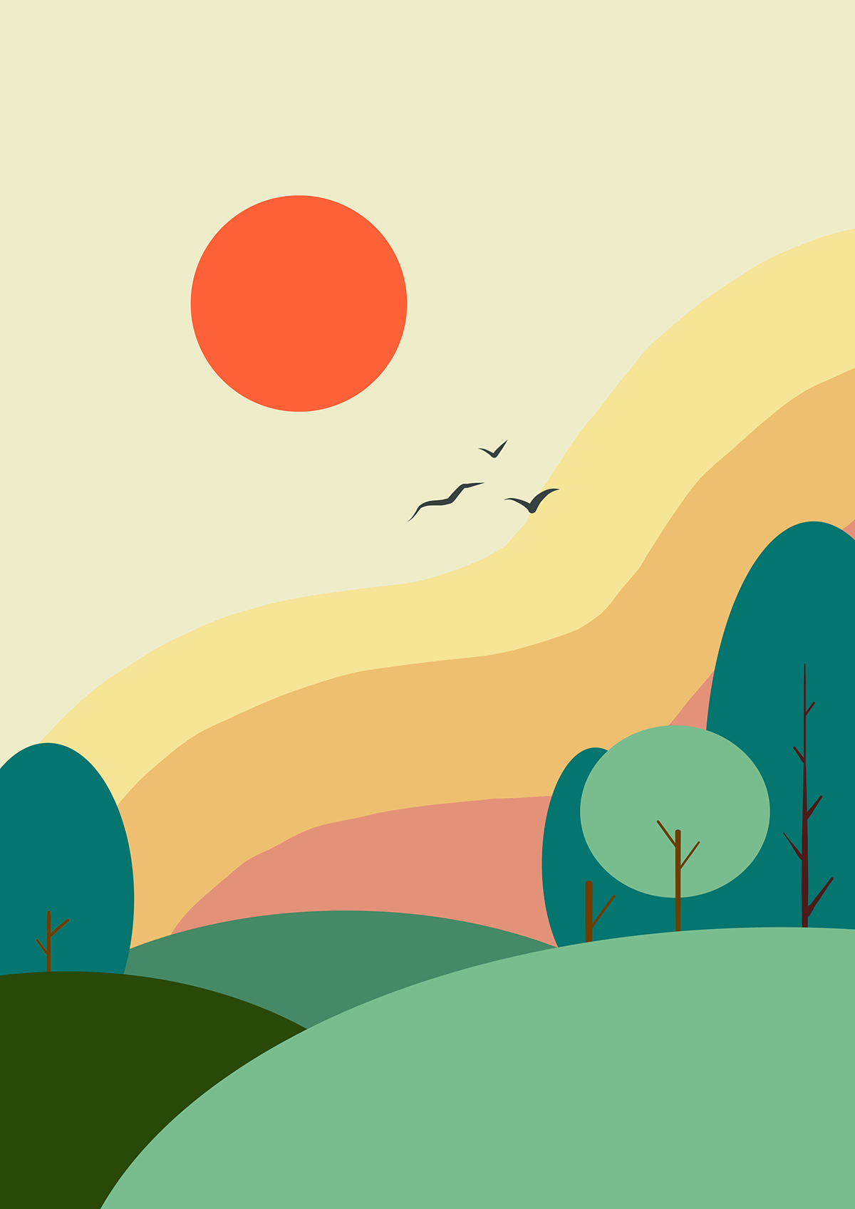 A day in the park on Behance