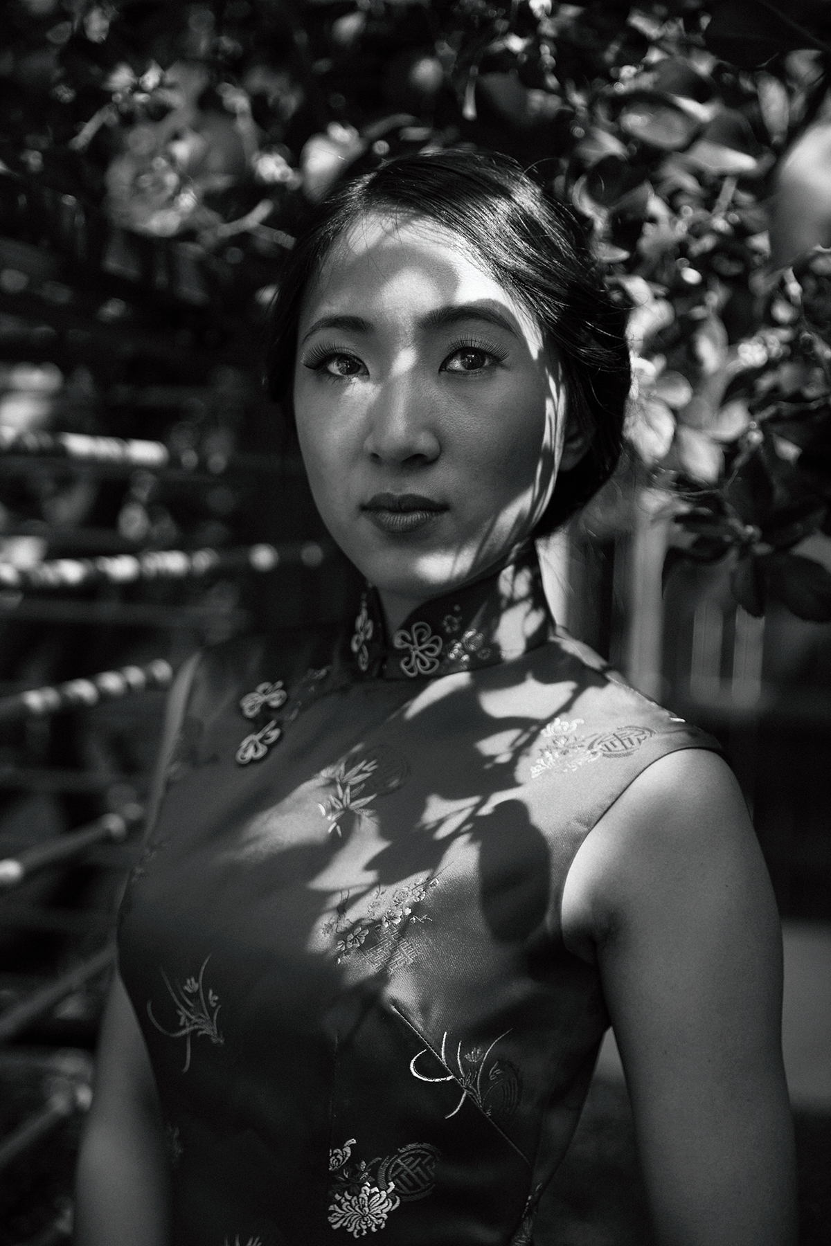 beauty Beautiful chinese america Los Angeles portrait photographer light Shadows asian