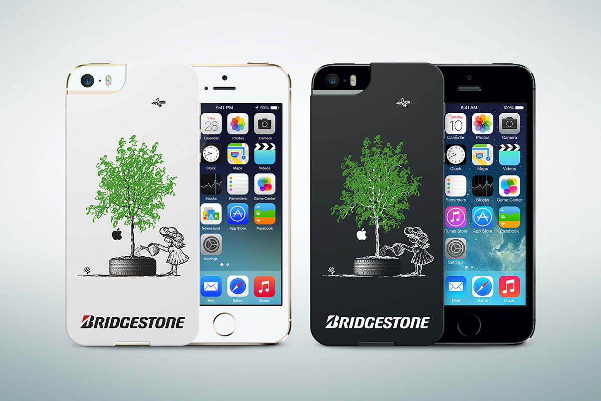 Bridgestone iphone kapak tasarımı ödül sosyal sorumluluk yarışma
