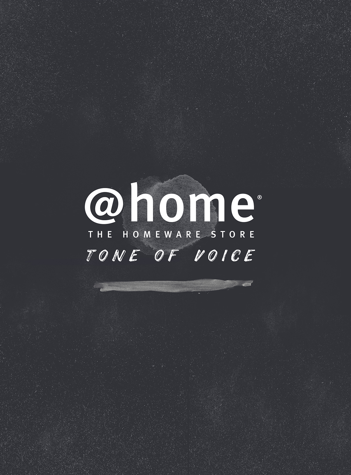 @Home tone of voice Brand Guideline Style Guide