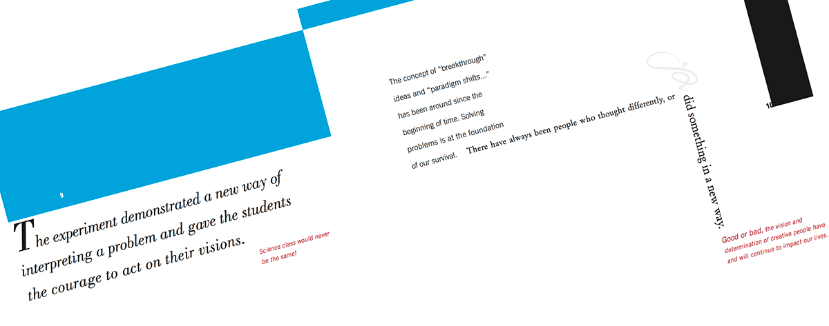 Adobe InDesign Layout book design