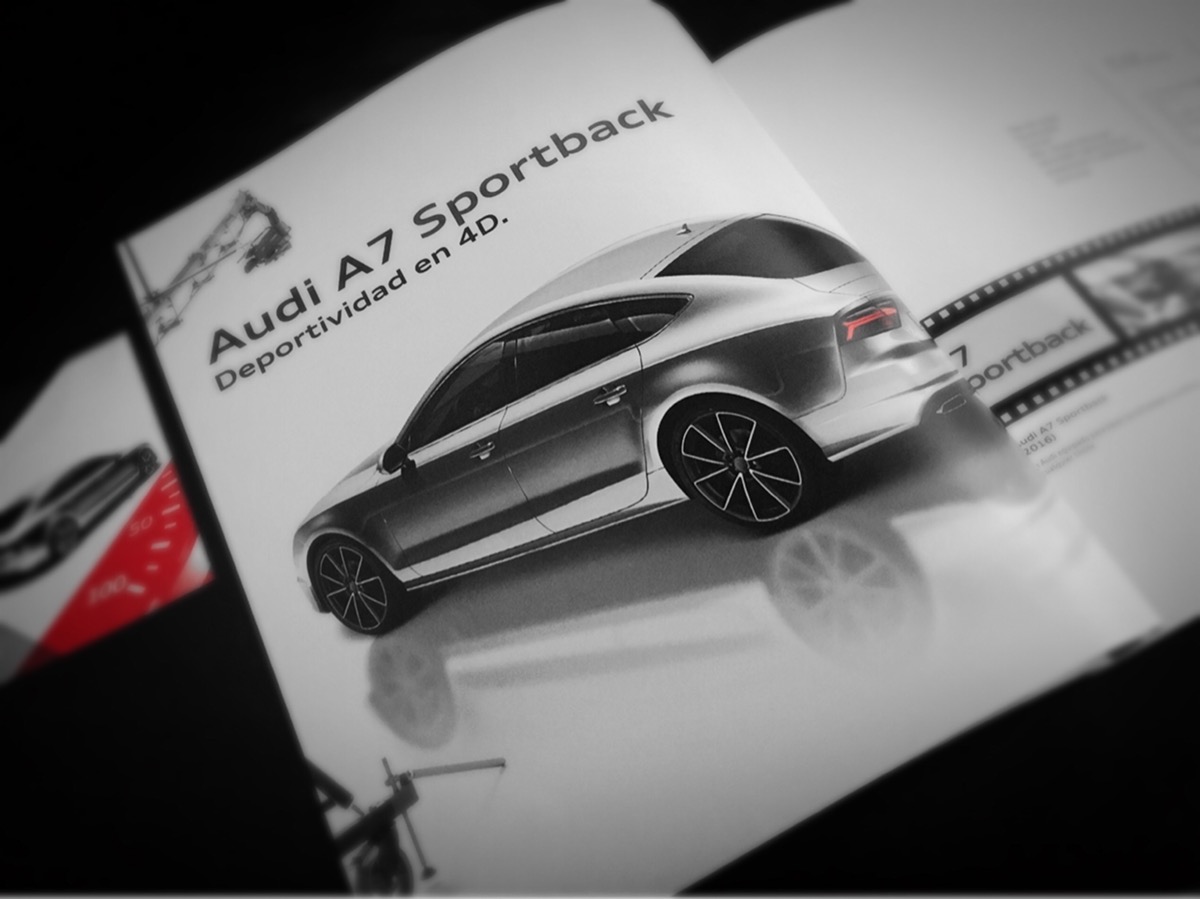 Audi editorial range car catalog