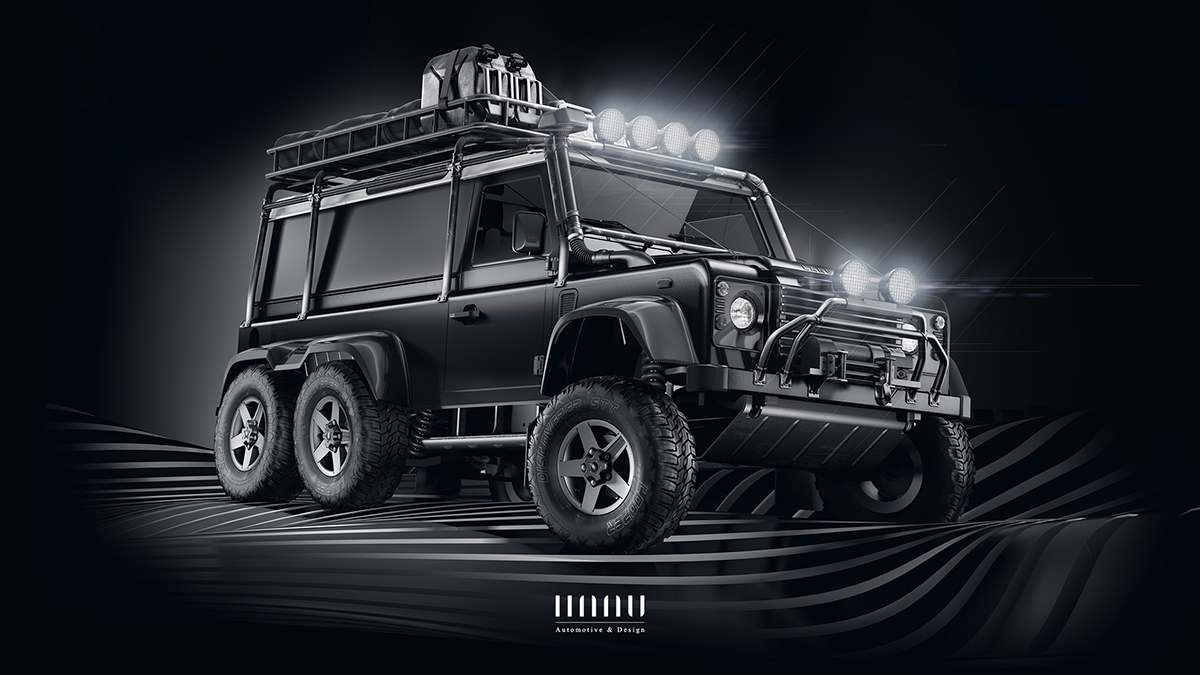Land Rover/Defender 6X6_CGI on Behance