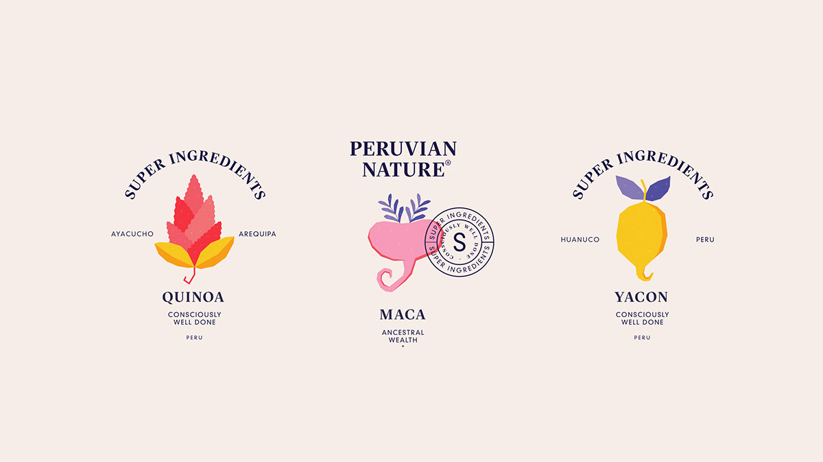 branding  Nature peru peruvian superfoods Web