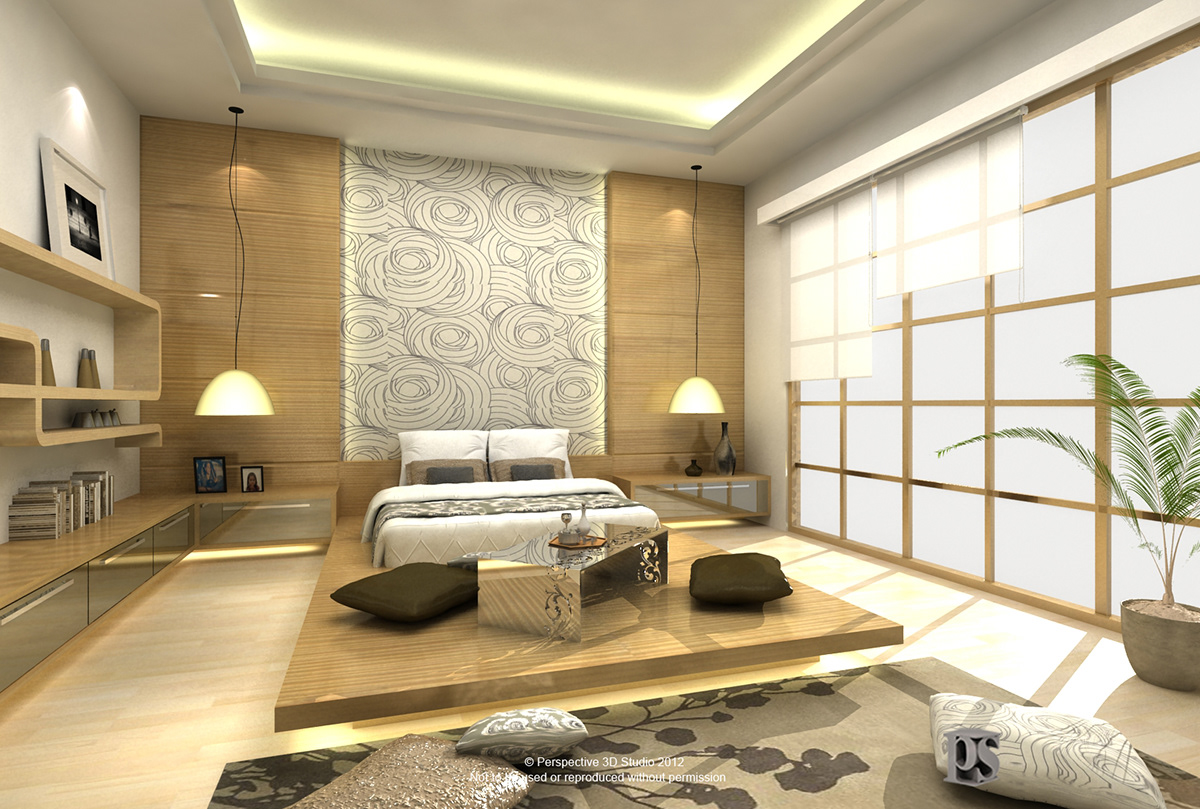Japanese Bedroom Style