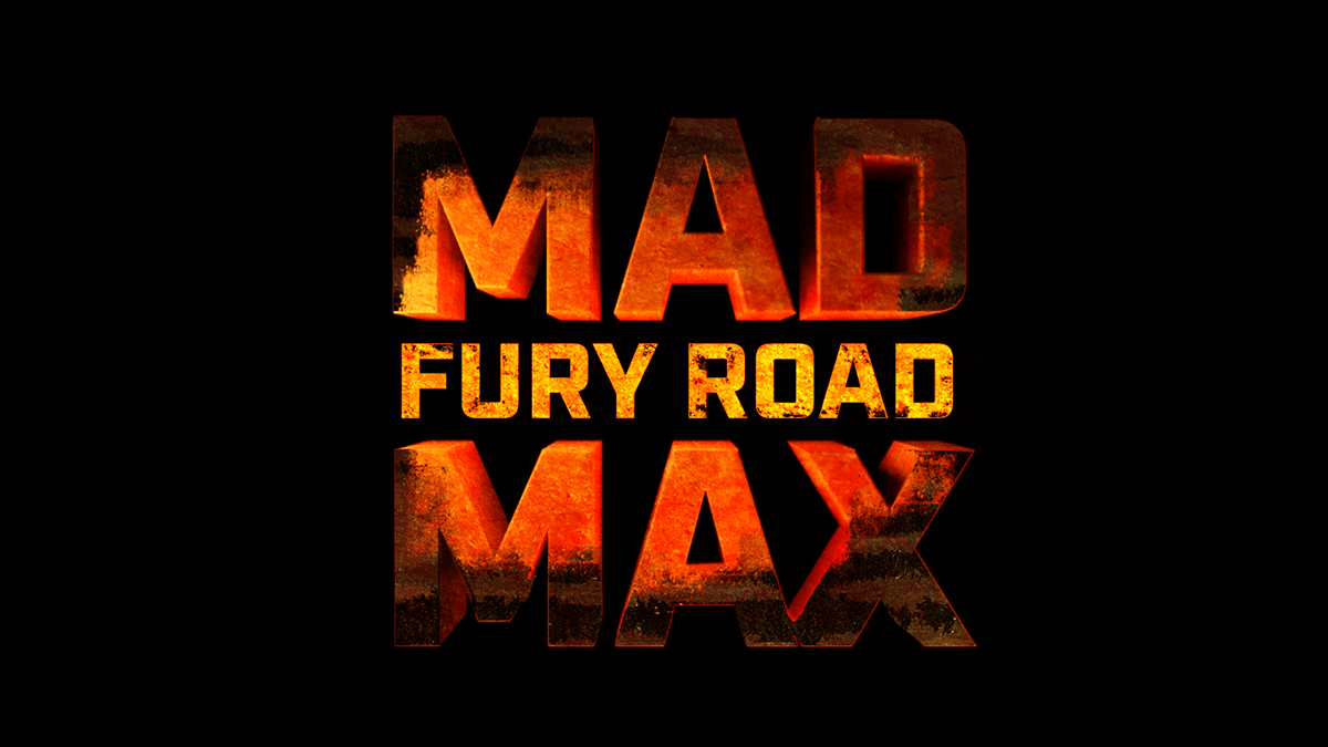 3D 3D typography blender 3d Fury Road Mad Max movie trailer TRAILER CARDS trailer graphics typography  