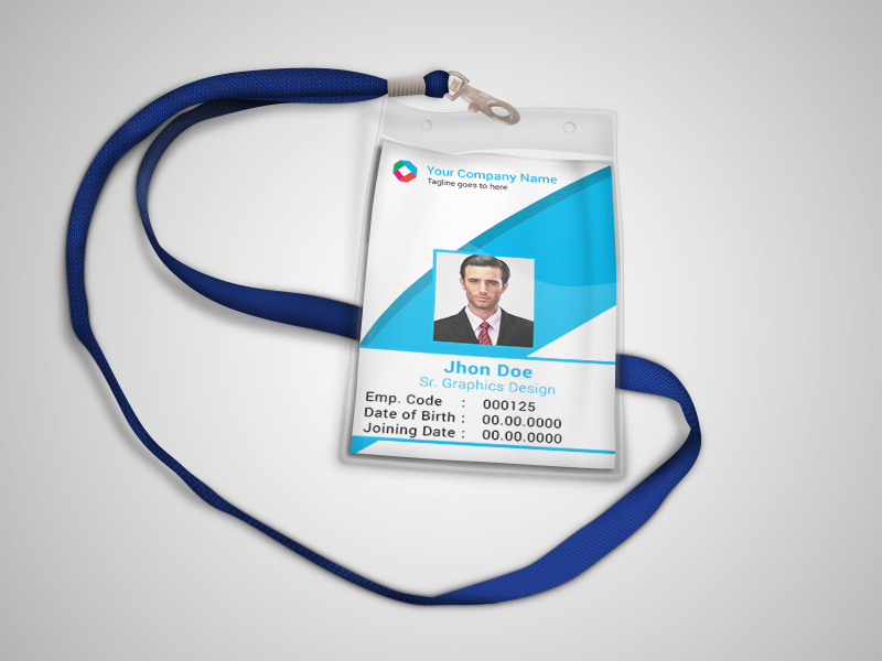 id card CMYK print reay corporate Office