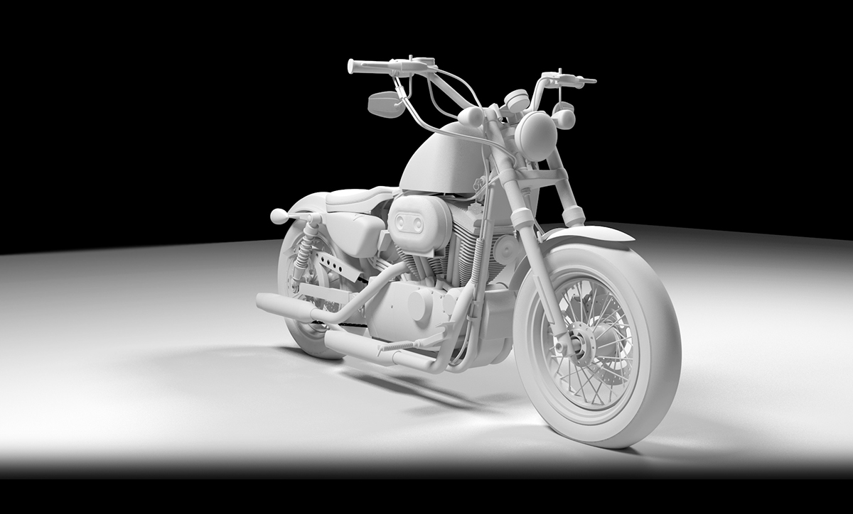 Harley Davidson chopper motorcycle port motion Digital Art  Render realistic Vehicle Street vray brand logo animation animation  fire