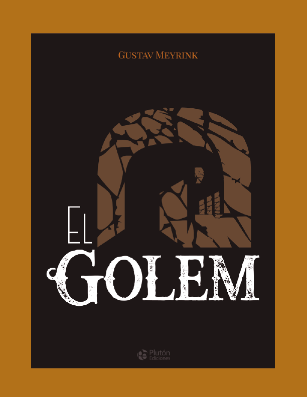 diseño gráfico El Golem gustav meyrink libro rediseño tipografia Diseño editorial editorial