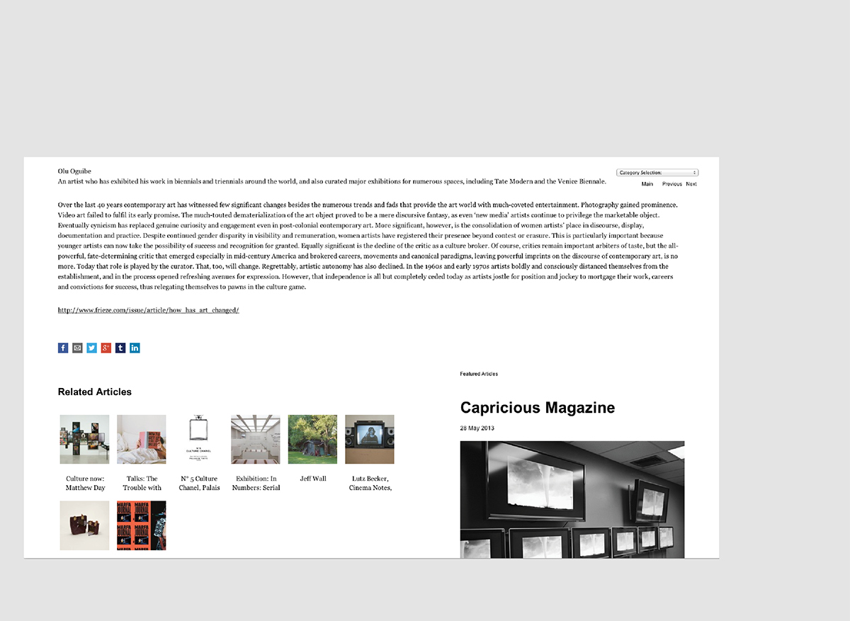 contemporary art Minimalism functional magazine online