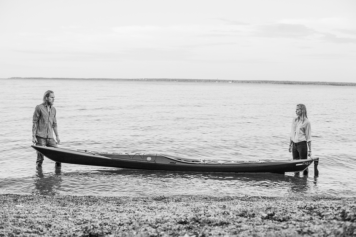 Kayaks tahe outdoors zegul editorial black and white eesti Estonia water sea Nature Boats tattoos surfer