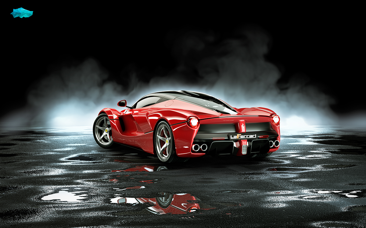 3d design product visualization Ferrari La Ferrari irinel papuc IPD3D