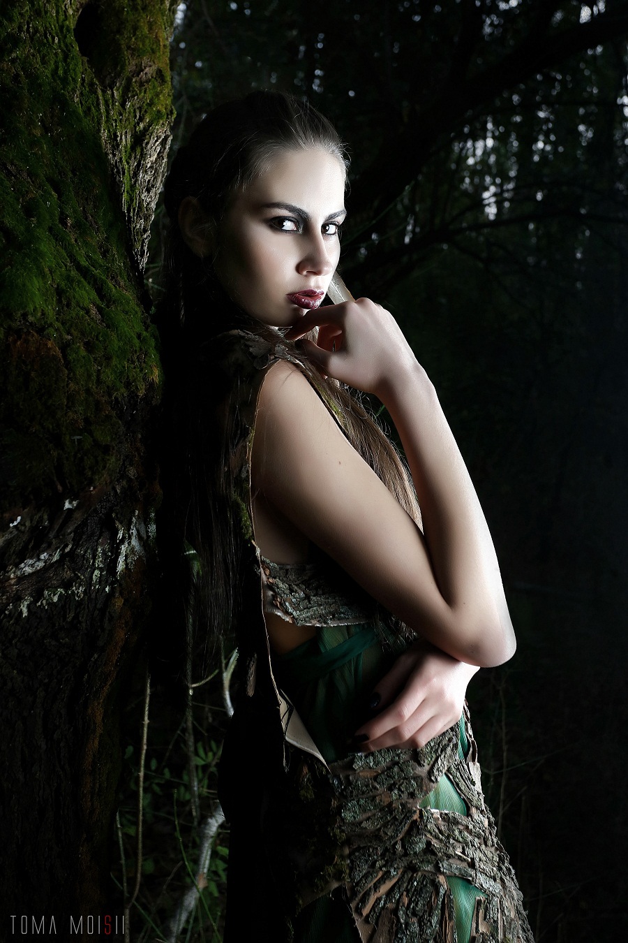 Haute couture editorial concept clothing fashion photography Toma Moisii norse mythology goddess viking norway Character