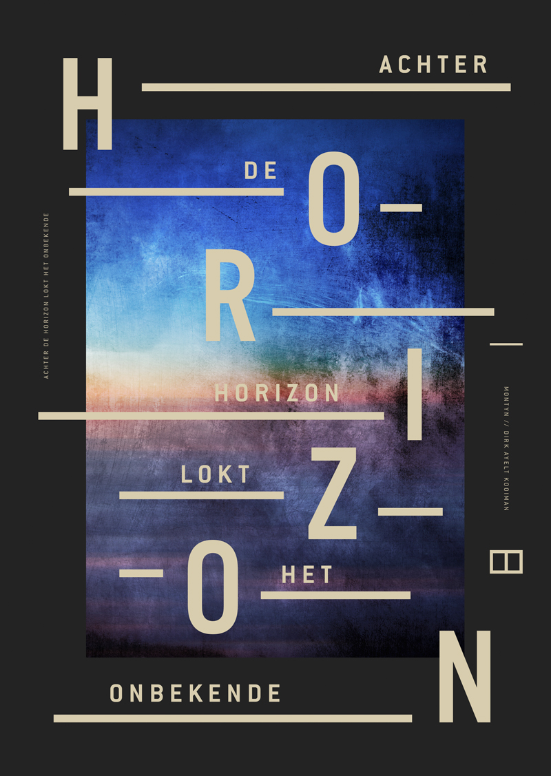 Montyn book horizon poster War