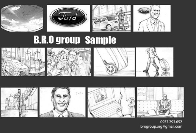 B.R.O group  storyboard