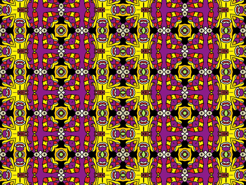 Beatles Yellow Submarine LottieNorton MissNorton lottie  repeat pattern design graphicdesign brighton bright psychadelic