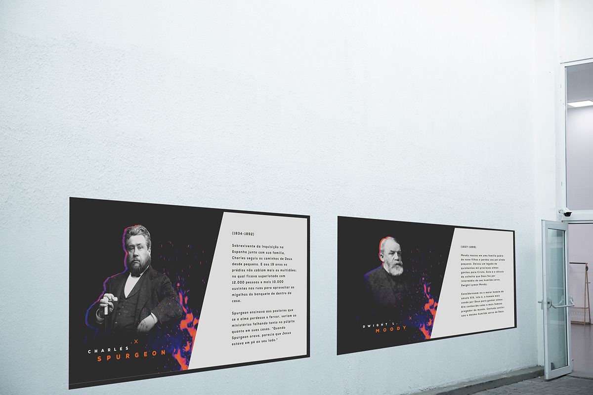 Mockup design church conference decoration Event Events revival Revivalists visual identity