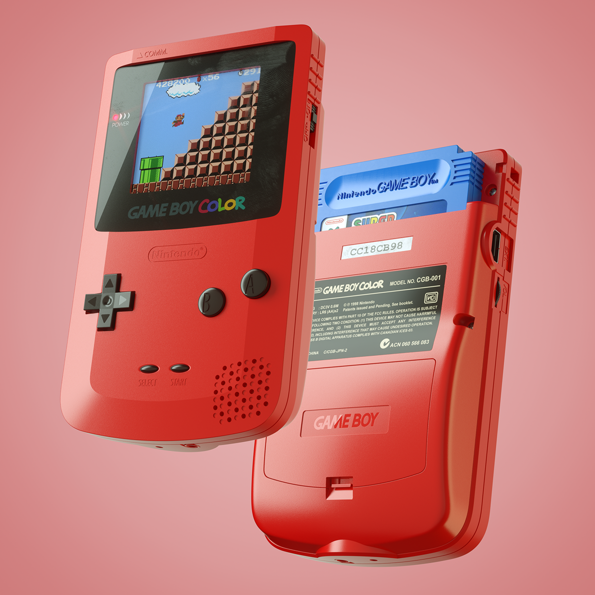 Nintendo Game Boy - 3D Animation on Behance