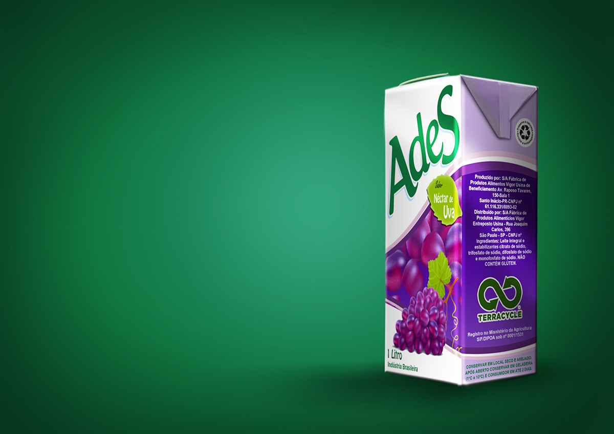 package design gráfico embalagem suco uva suco de uva grape juice Mackenzie publicidade Ades
