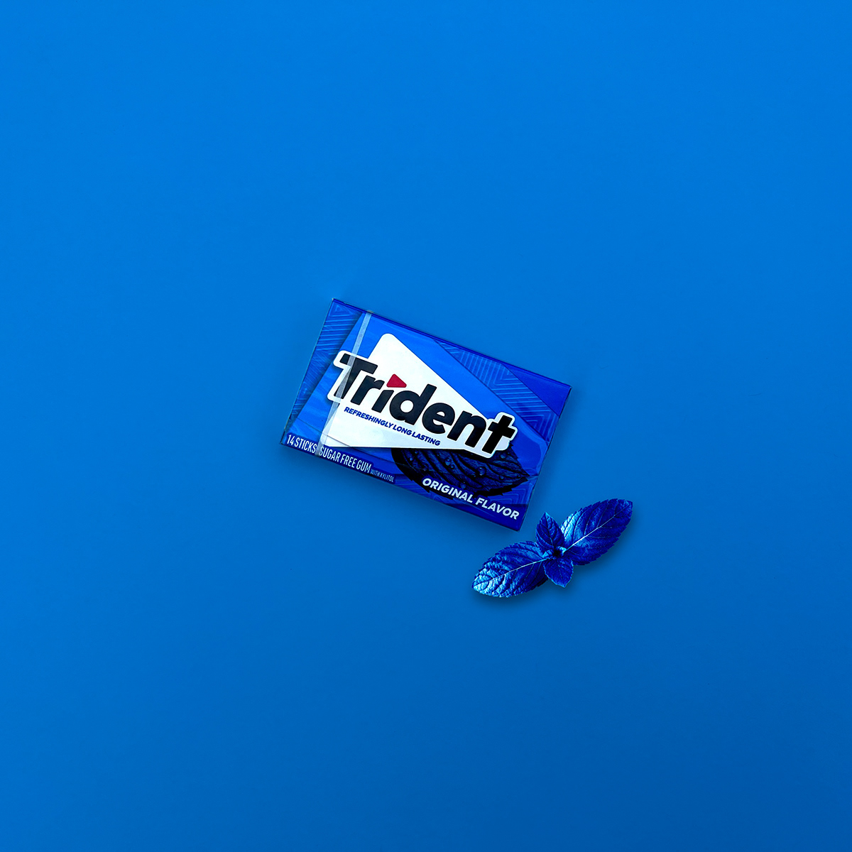 Trident Gum Trident gum Packaging product design  Advertising 