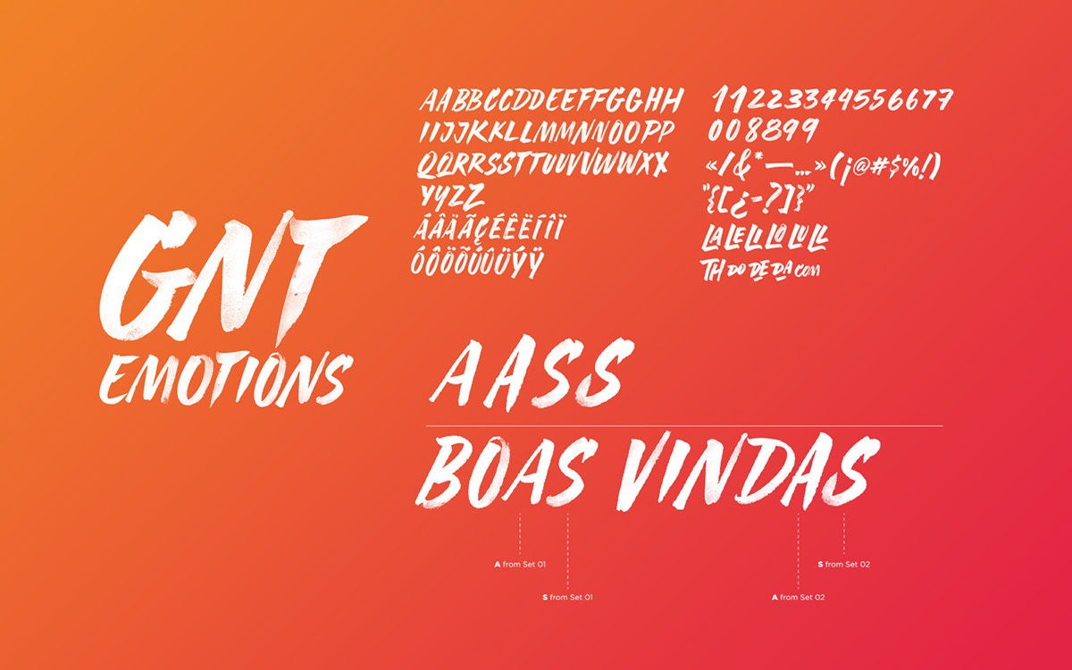 lettering Brasil GNT Globosat type letters design Channel andres rossi andresrossi andresrossistudio network colors motion