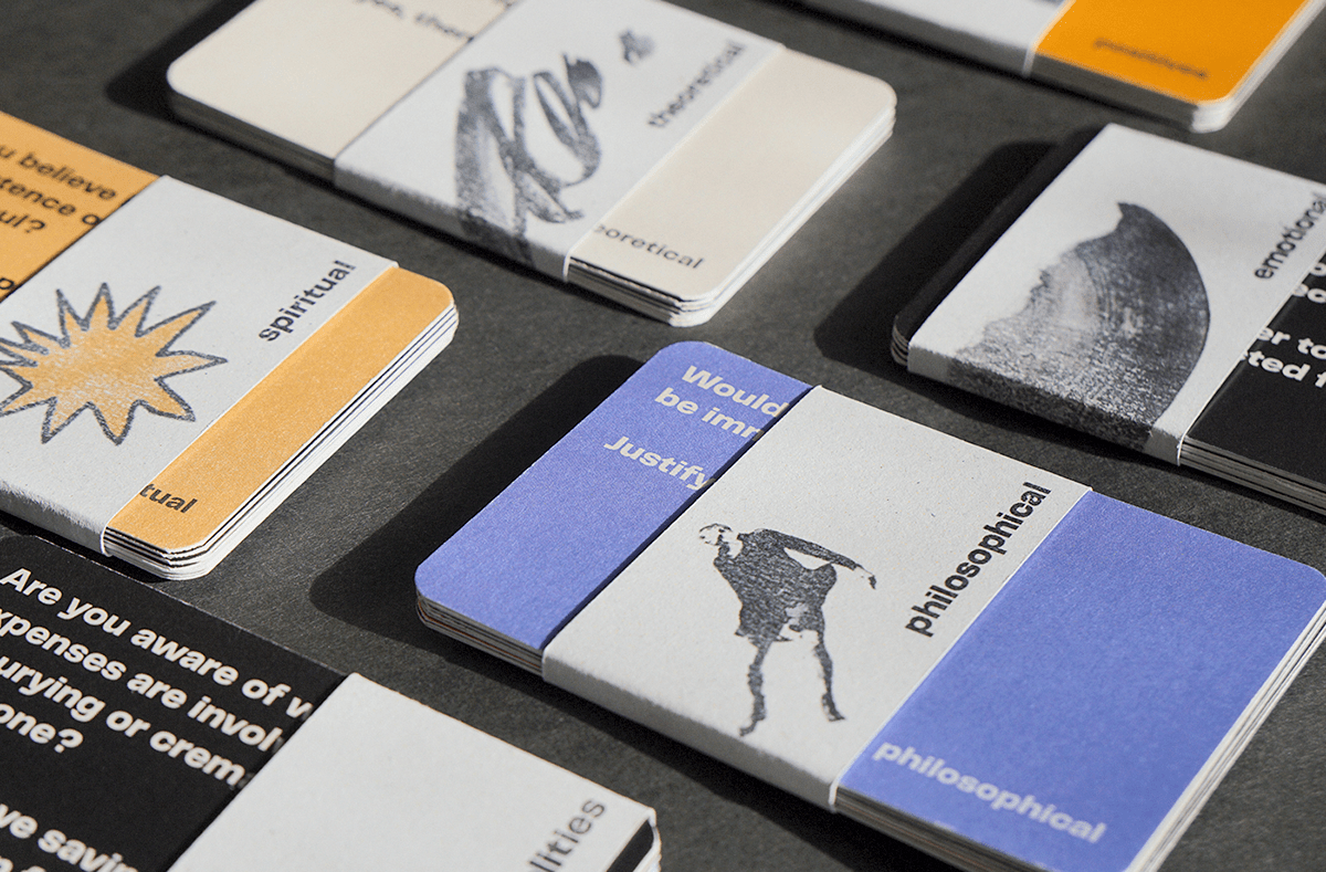 card game collage design editorial graphic design  ILLUSTRATION  print typography  