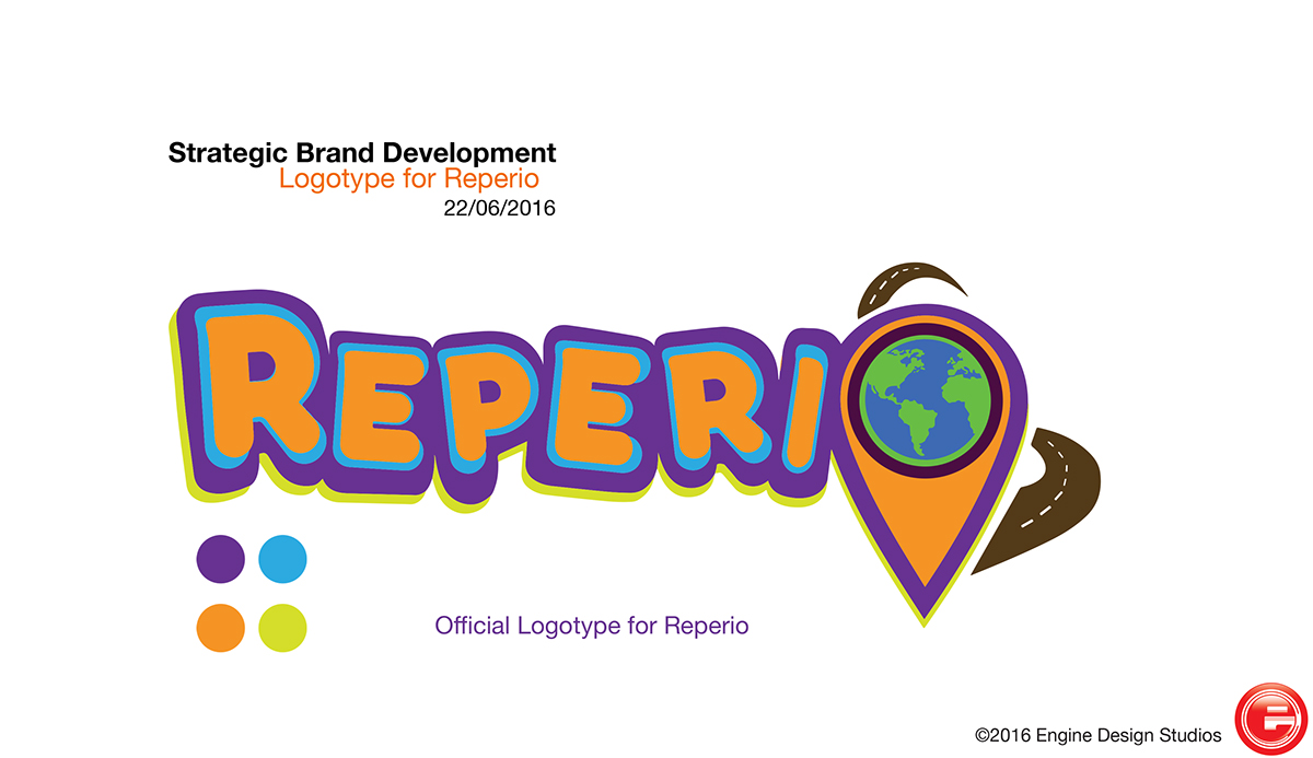 Reperio brand identity Style Guide brand guidelines engine design studios edstt.com Start-up Design language Education learning Language education