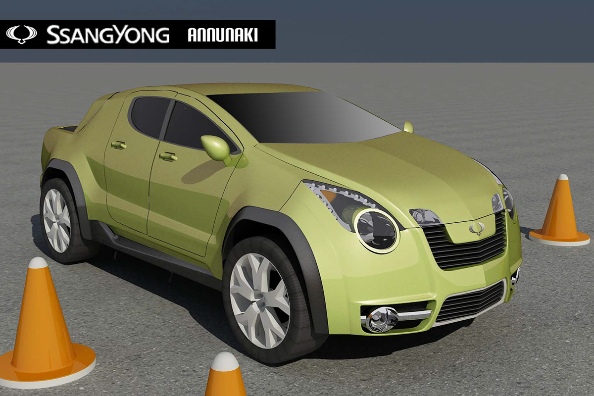 burak yeşildurak ssangyong concept car endüstriyel tasarım