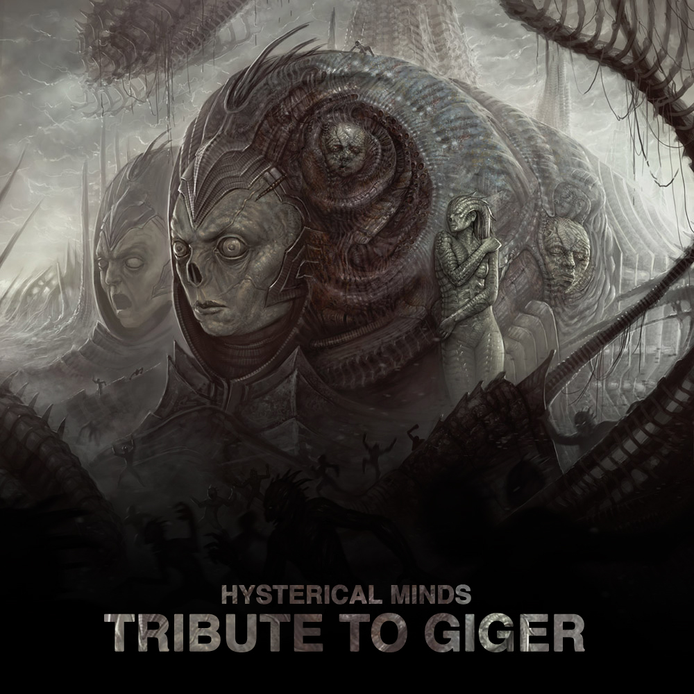 Exhibition  Hysterical Minds TRIBUTE TO GIGER Giger art art collective biomechanical