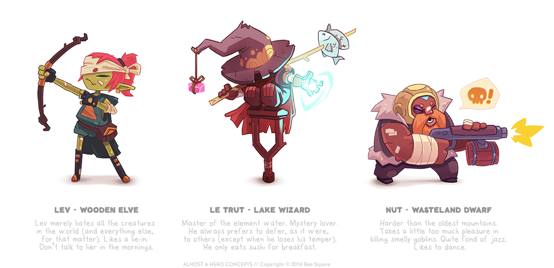 Character design  video game Hero adventure rpg wizard warrior Sword medieval fantasy