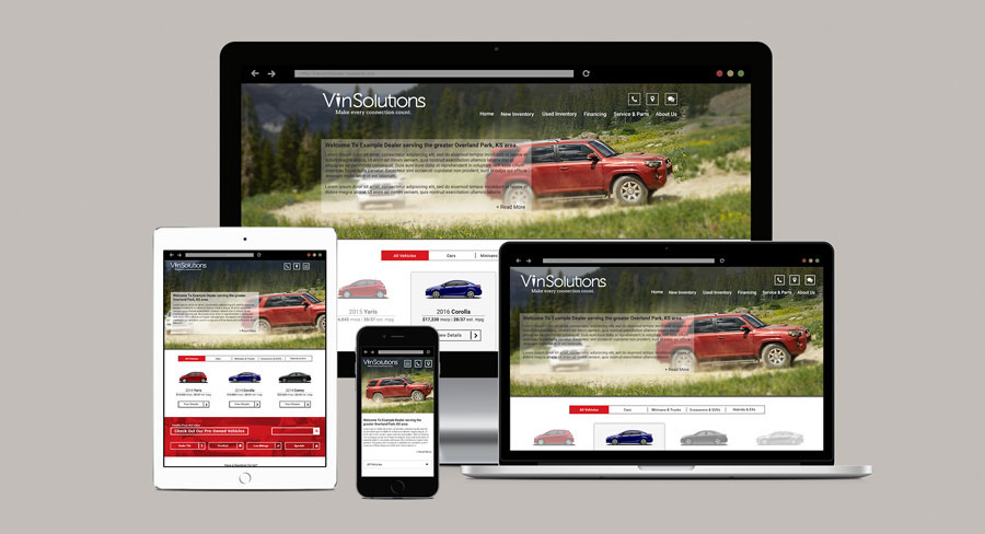 Car Website car dealership Web Template KORE360 Haystak Digital Marketing