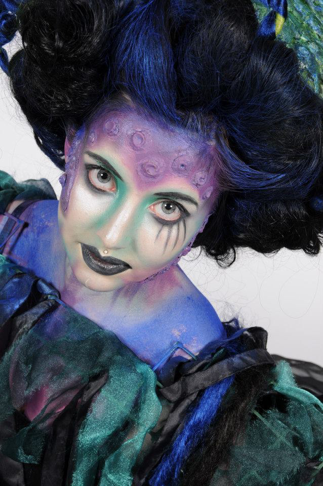 seawitch pinkpassionofmakeup   makeup Bodypainting