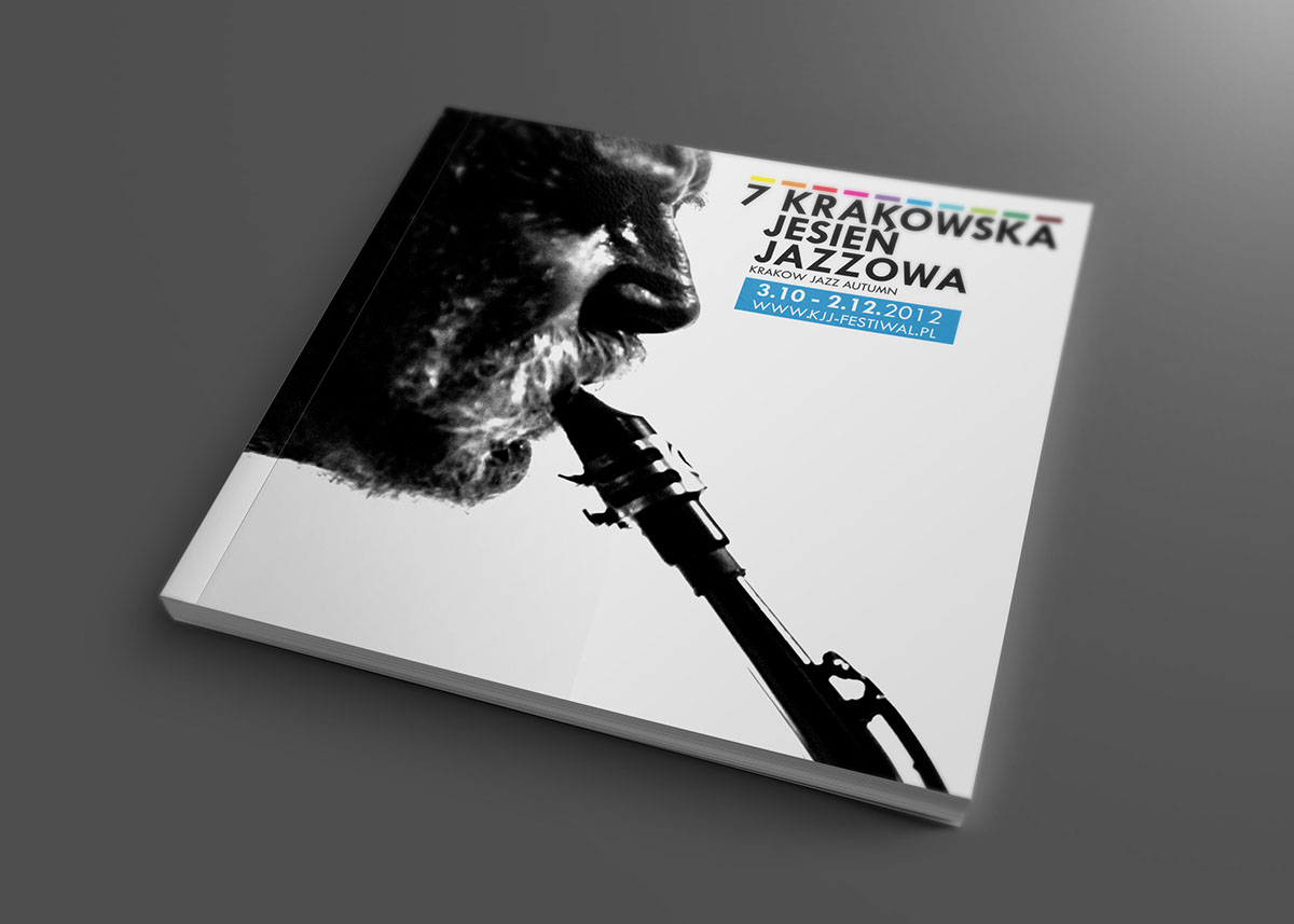 Catalogue jazz  colors  Music festival brochure