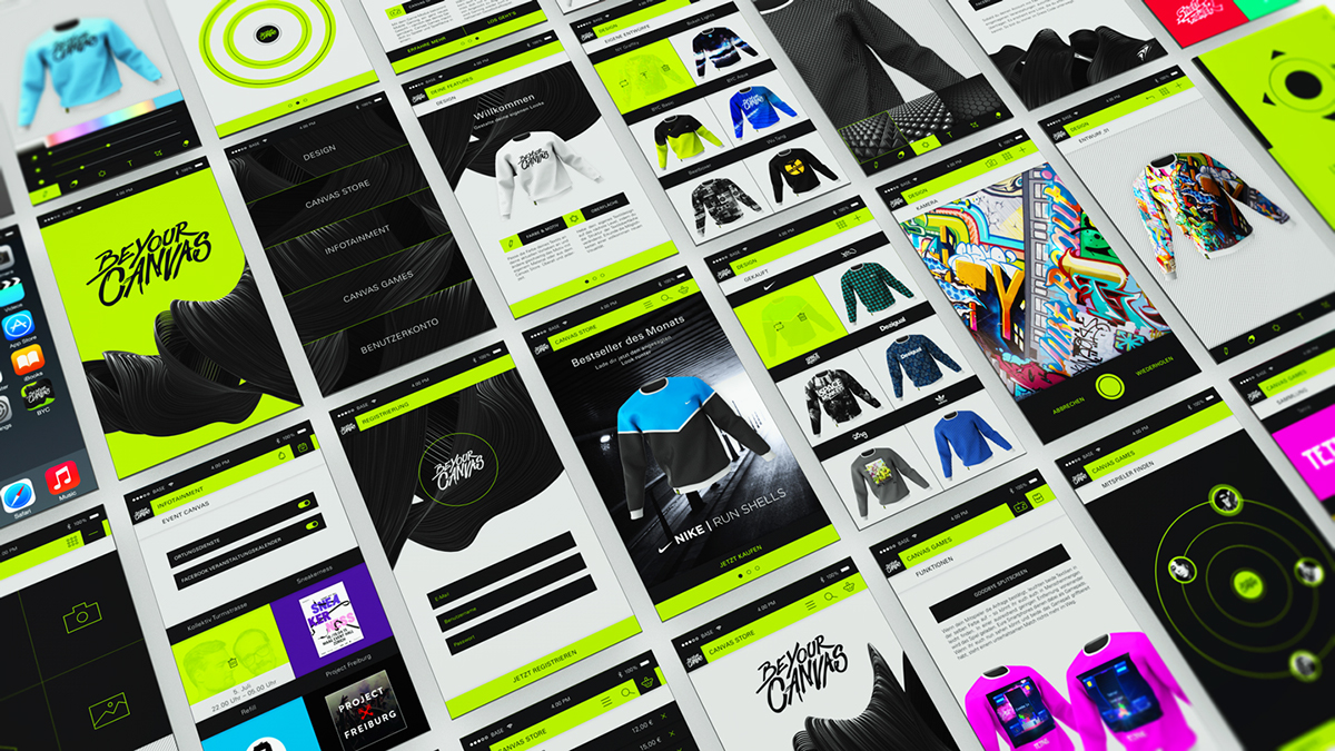 Wearable Technology future 3D motion design lifestyle abstract visuality brand identity modern B.A. TEAMWORK