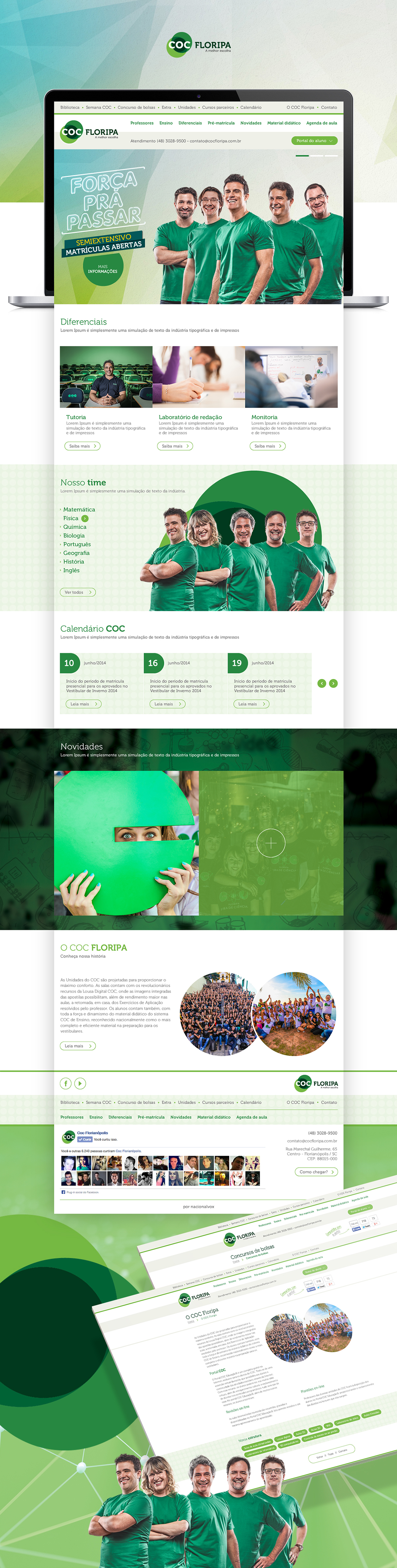 Website site webinspiration inspiration Webdesign COC design interfaces layouts