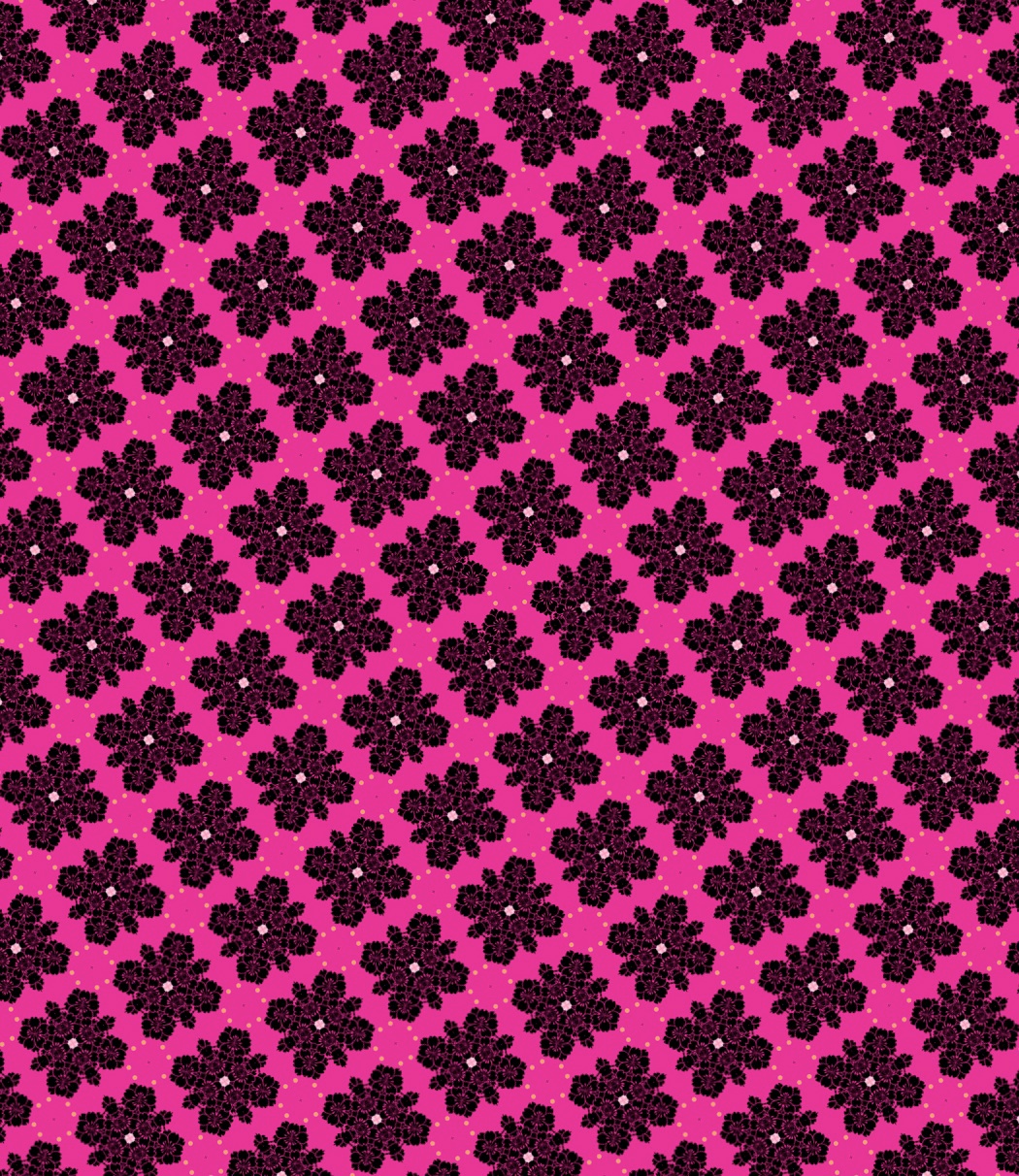 japan pattern geometric kaleidoscope floral design