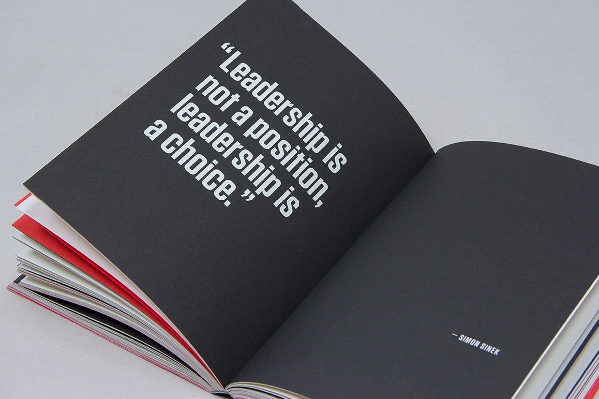 Behance 99U book design clean modern type matias corea book