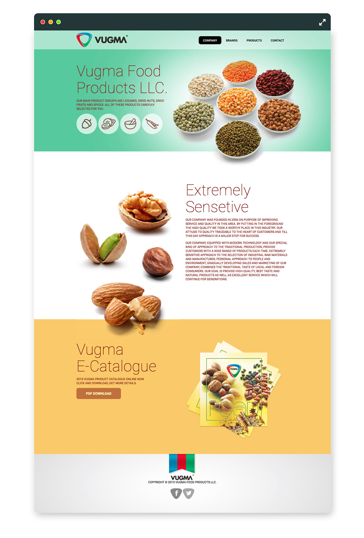 Website Responsive Food  dried nuts Organic Fruit pulse spice product antalya Gurukafa Icon CCS