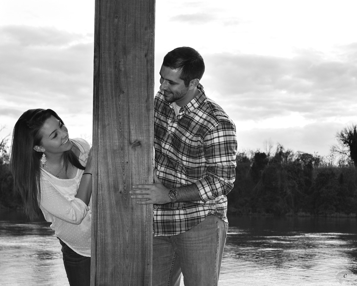 outdoors Nature water couple coupleshoot outdoor photography greenaway north augusta south carolina models male female Love black and white sunset