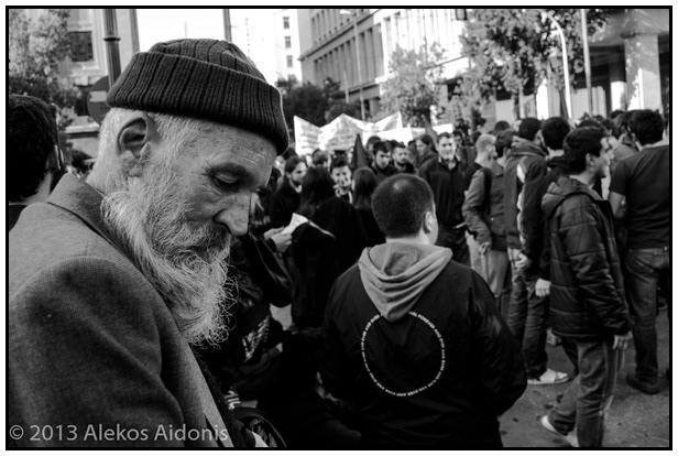 Junta Military Junta November anniversary 17th november athens Greece b&w Nikon D90 demostration american embasy