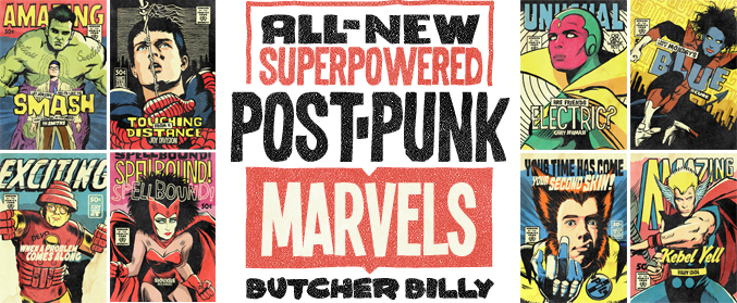 post-punk the smiths joy division spider-man iron man devo