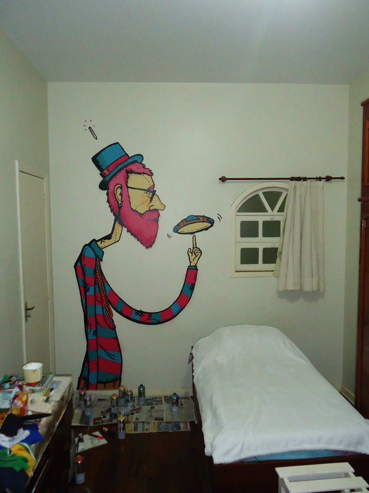 wall painting Sergio Cordeiro Samba