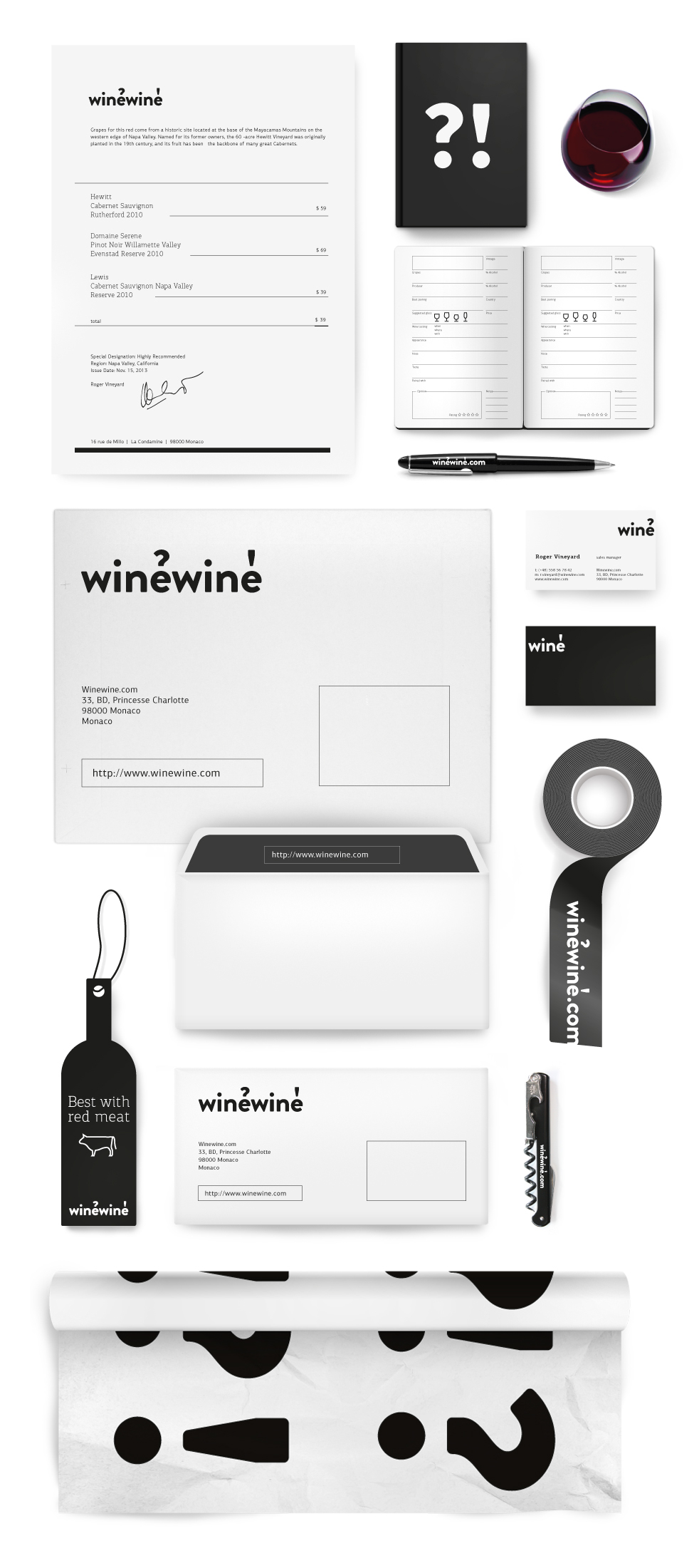 logo Logo Design wine winery