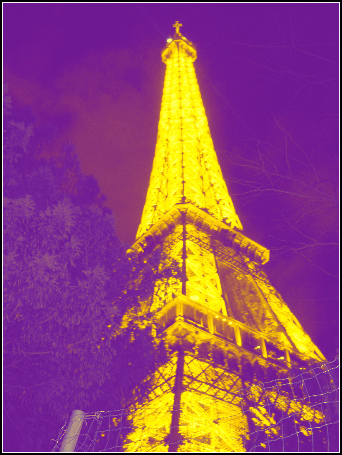 Paris traffico Luci della città   notte   pointofview   lightdesign
