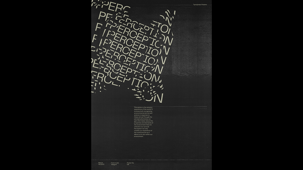 daily posters experimental poster roy cranston series type typographic posters typography  